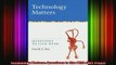 READ THE NEW BOOK   Technology Matters Questions to Live With MIT Press  FREE BOOOK ONLINE