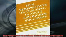 READ book  Five Perspectives on Teaching in Adult and Higher Education Full EBook