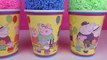 Peppa pig Clay Surprise Eggs Surprise Foam Cups Ice Cream Cups Disney Minnie Mouse Toys Dinosaur
