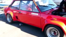 Fiat 131 Rally Mirafiori with Abarth Engine Furious engine and exhaust sound Autodromo di