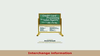 PDF  Credit Card Processing for Sales Agents PDF Full Ebook