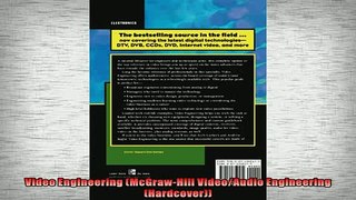 FAVORIT BOOK   Video Engineering McGrawHill VideoAudio Engineering Hardcover  FREE BOOOK ONLINE