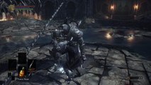 Dark Souls 3: Iudex Gundyr encounter, no damage.