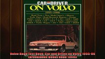 READ book  Volvo Road Test Book Car and Driver on Volvo 195586 Brooklands Books Road Tests  FREE BOOOK ONLINE