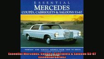 FREE PDF DOWNLOAD   Essential Mercedes Coupes Cabriolets  Saloons 5367 Essential Series READ ONLINE