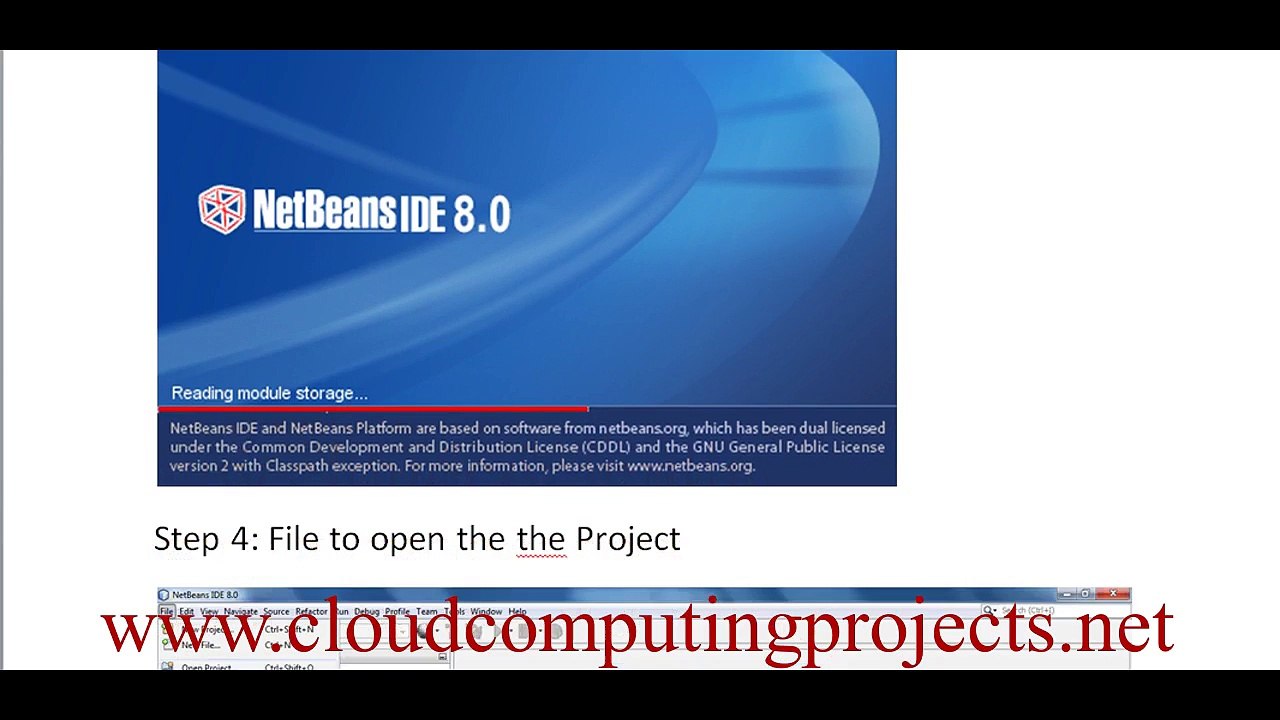 CLOUDSIM INSTALLATION output
