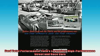 READ book  Ford Total Performance Fords Legendary HighPerformance Street and Race Cars  FREE BOOOK ONLINE