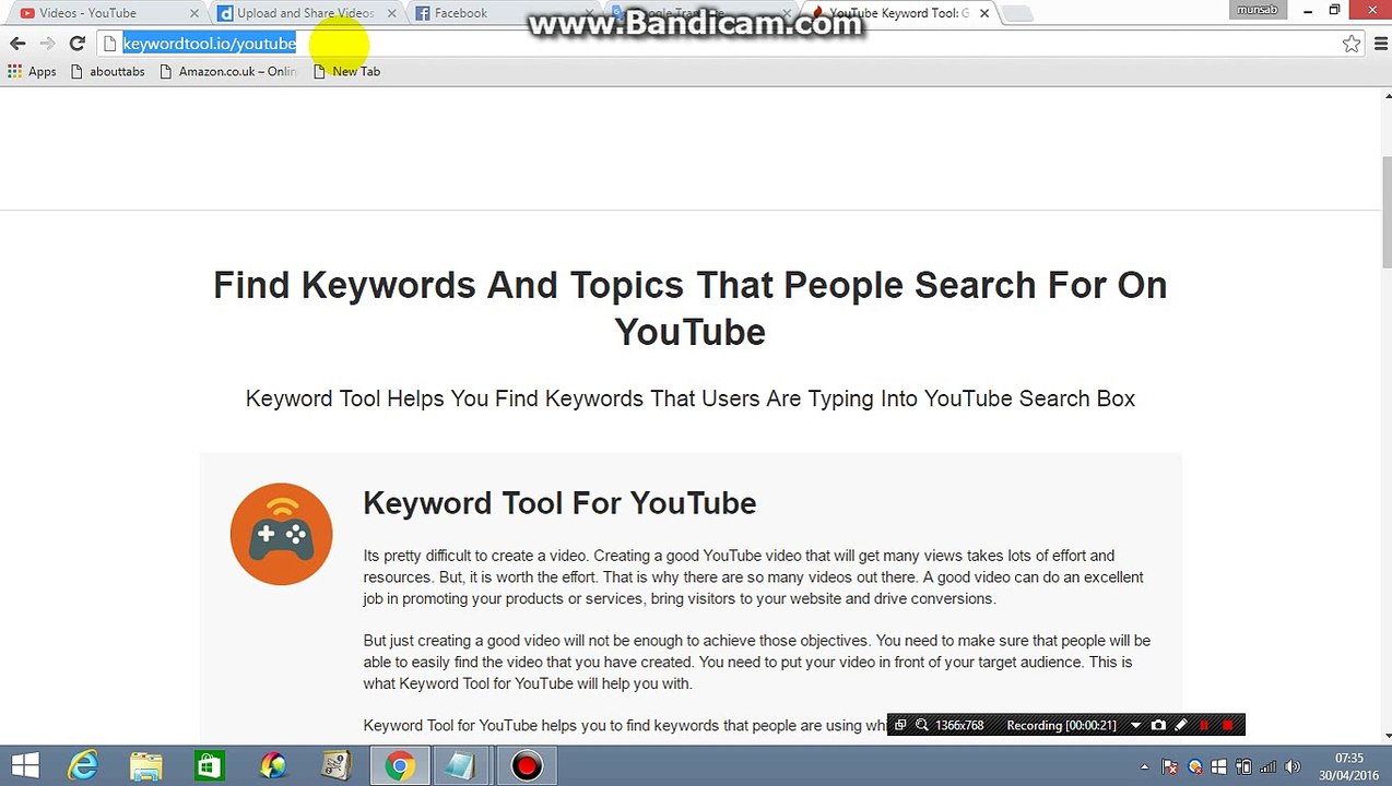 Best site Find Keywords And Topics That People Search For On YouTube