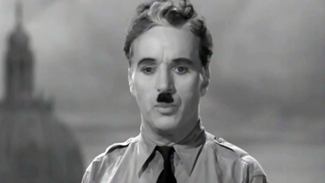 The Great Dictator Speech Reenactment