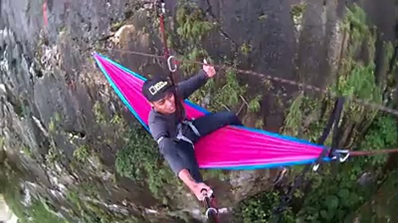 Hammocking Tereksrim Di Tebing
