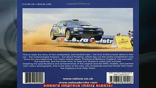 FAVORIT BOOK   Subaru Impreza Rally Giants  FREE BOOOK ONLINE