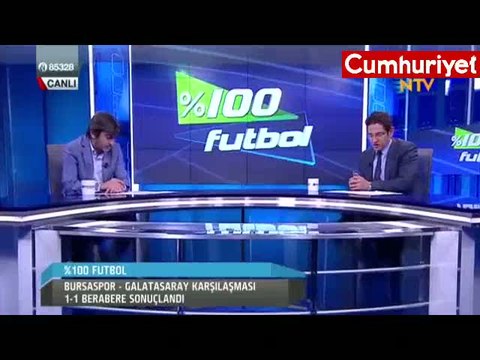 Rıdvan Dilmen'den canlı yayında protesto