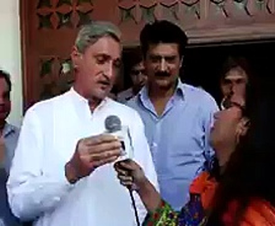 Aap nay phir se wohi haktain shro kar di hain.. Jahangir tareen to geo news reporter
