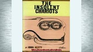 FREE PDF DOWNLOAD   The insolent chariots  DOWNLOAD ONLINE