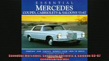 READ THE NEW BOOK   Essential Mercedes Coupes Cabriolets  Saloons 5367 Essential Series  BOOK ONLINE