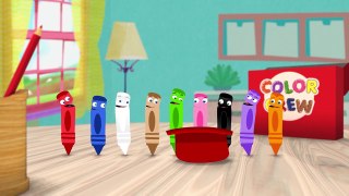 Aprendiendo los colores para niños y bebes | La Pandilla de Colores | BabyFirst TV