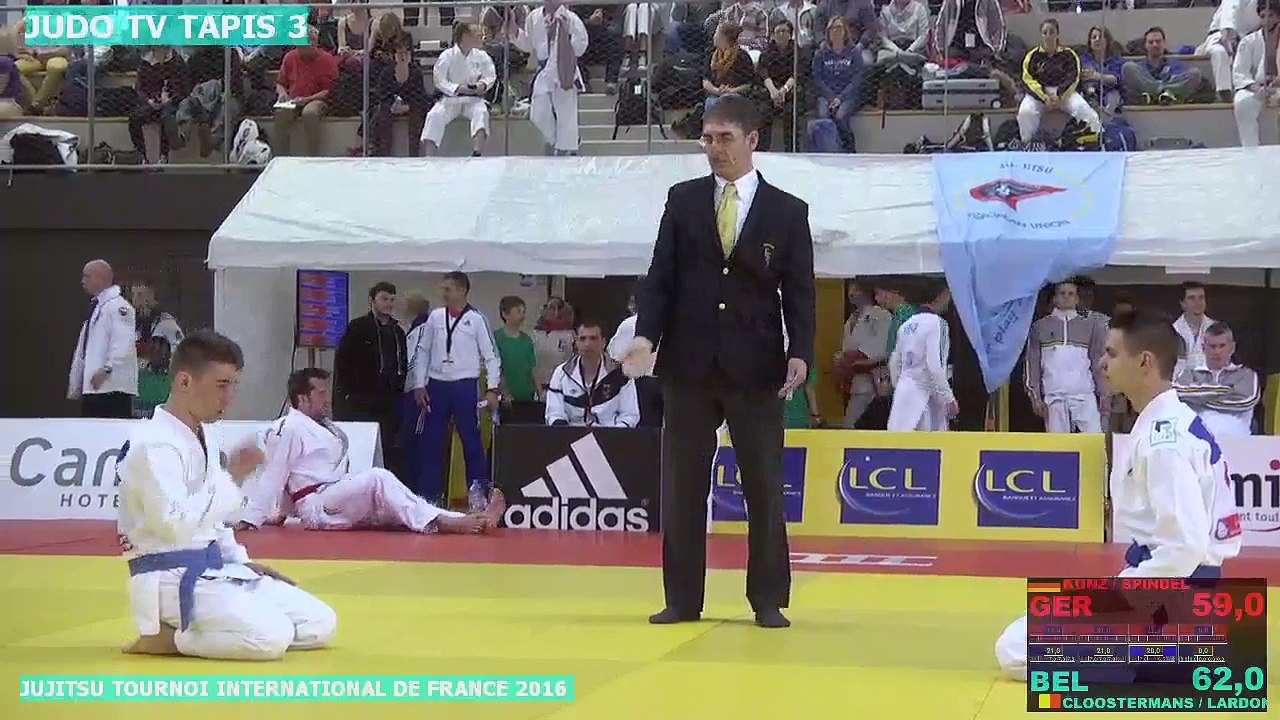 TAPIS 3 - JUJITSU - TOURNOI INTERNATIONAL DE FRANCE, 2016 - LIVE 4 (78)
