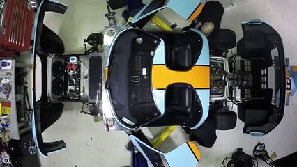 1966 Ford GT40 Gas Tank Removal Time Lapse