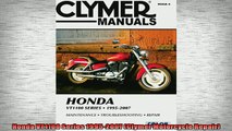 FAVORIT BOOK   Honda VT1100 Series 19952007 Clymer Motorcycle Repair  FREE BOOOK ONLINE