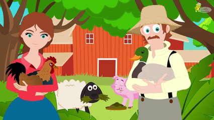 I had a little rooster nursery rhyme - Barnyard Song