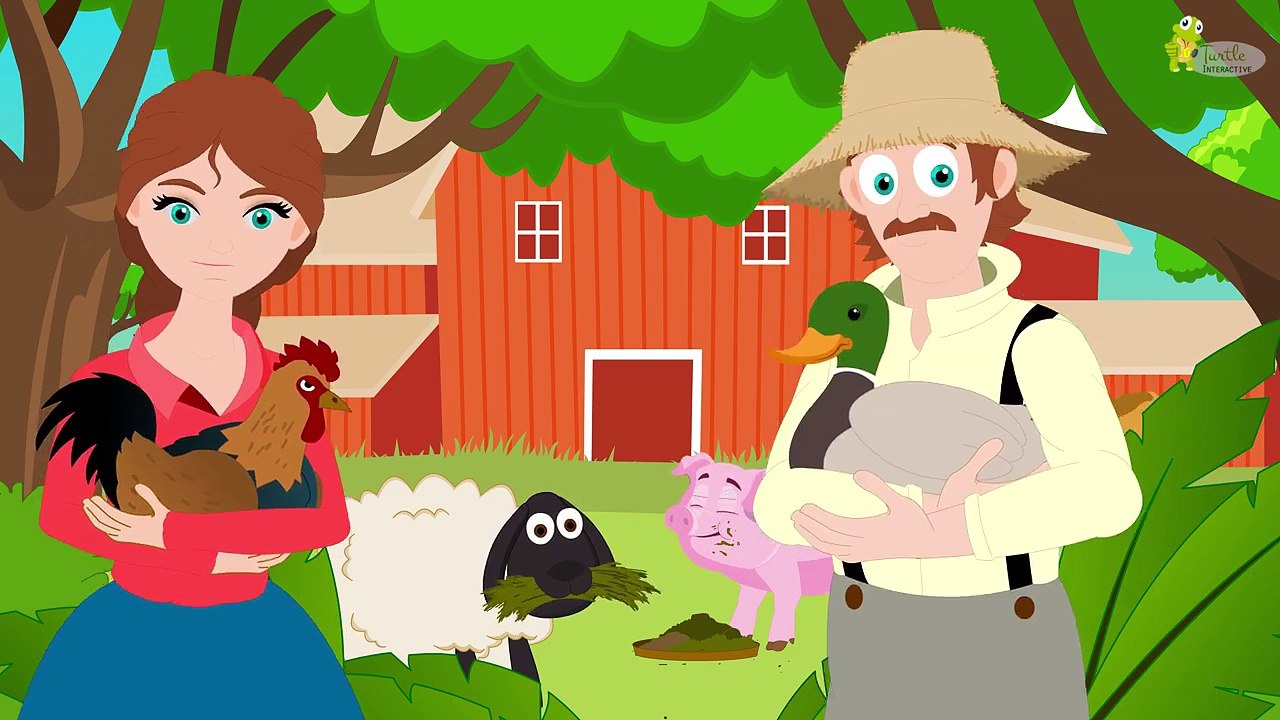 I had a little rooster nursery rhyme - Barnyard Song