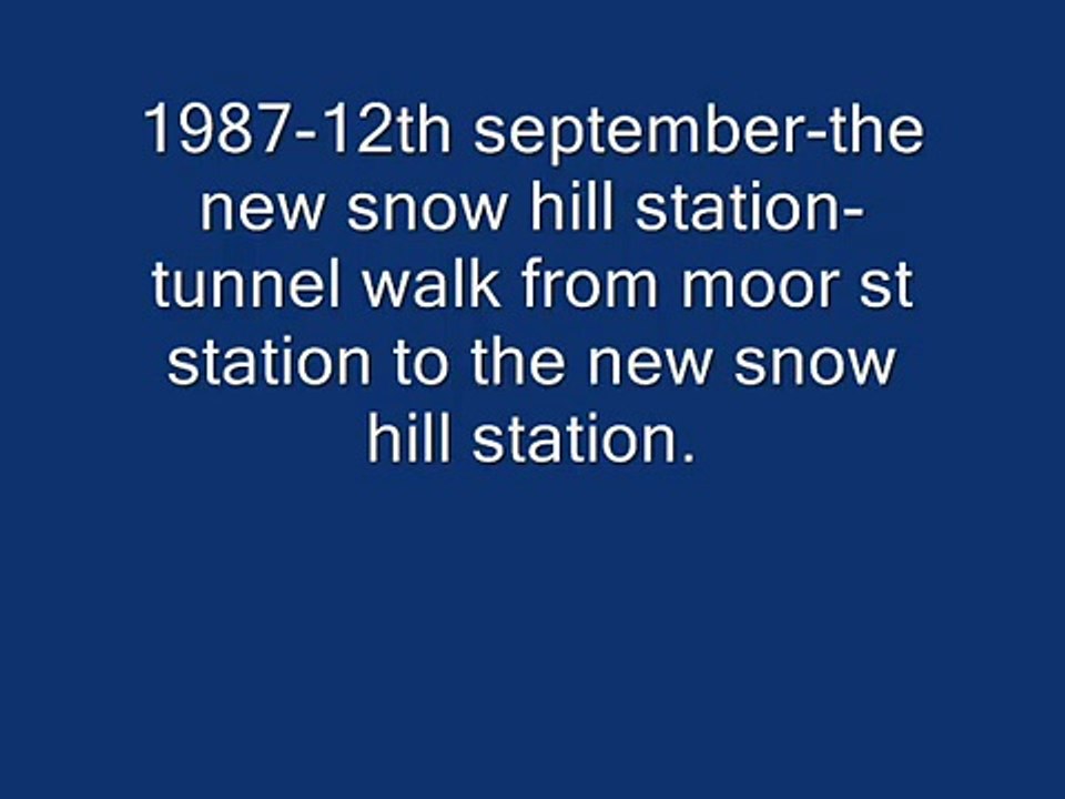 1987-birmingham-the new snow hill station-tunnel walk.