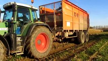 Loonbedrijf Verplancke mais hakselen met claas jaguar 960