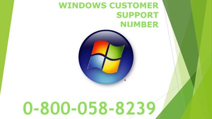 Window Tech Support Number UK    0-800-058-8239