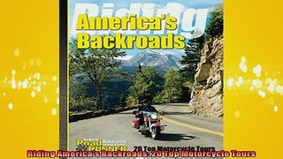 FAVORIT BOOK   Riding Americas Backroads 20 Top Motorcycle Tours  BOOK ONLINE