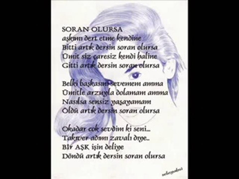 Bir mecnun yarattın bak eserine.