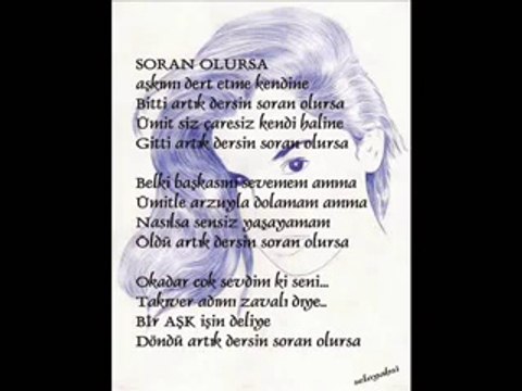 Bir mecnun yarattın bak eserine.