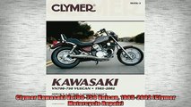 FAVORIT BOOK   Clymer Kawasaki Vn700750 Vulcan 19852002 Clymer Motorcycle Repair  FREE BOOOK ONLINE