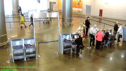 ШОК  Камера сняла момент проникновения 11-летней школьницы в самолет