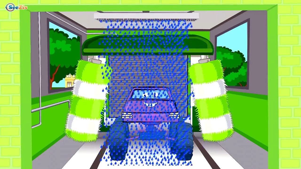 Мультики про Машинки. Монстр Трак и Полицейская Машина. Гонки в городе. Машинки для детей. Кар Кар