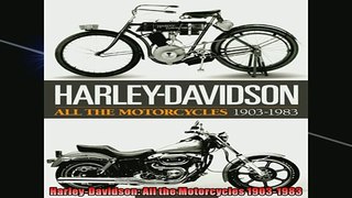 FAVORIT BOOK   HarleyDavidson All the Motorcycles 19031983  FREE BOOOK ONLINE
