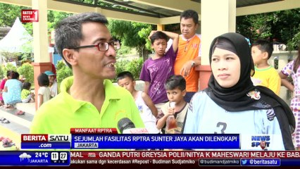 RPTRA Sunter Jaya Miliki Luas 2.200 Meter