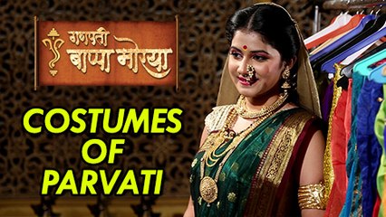 Paravati AKA Sayali Patil Shows Her Ethnic Sarees - Ganapati Bappa Moraya - Colors Marathi