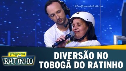 Muita diversão no Tobogã do Ratinho
