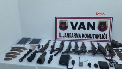 Başkale'de PKK Cephaneliği Ele Geçirildi