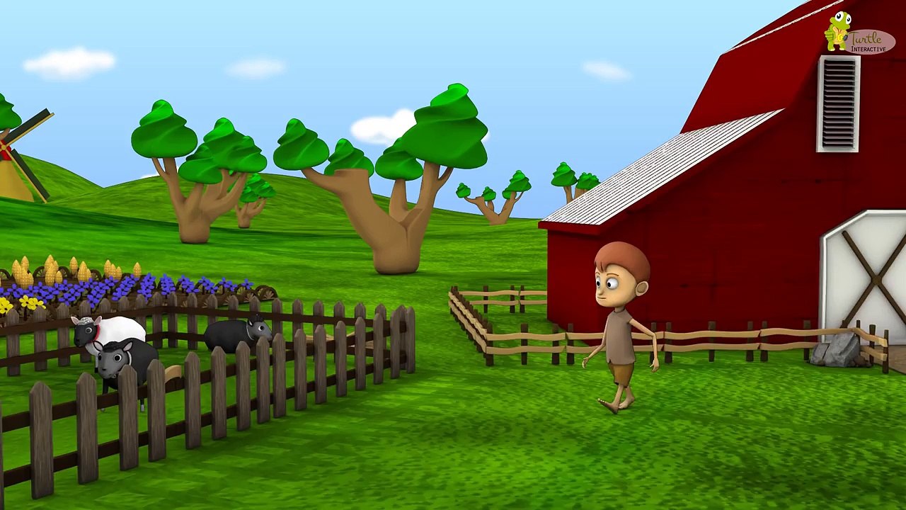 Baa baa black sheep 3D Nursery Rhyme