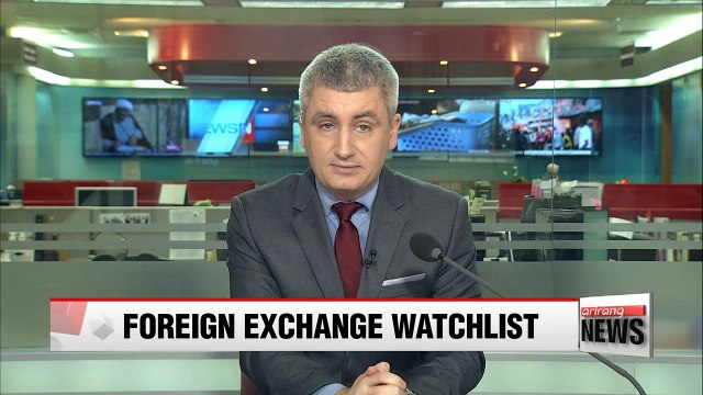 S. Korea put on U.S. monitoring list for currency manipulation