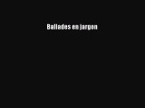 [PDF] Ballades en jargon [Download] Full Ebook