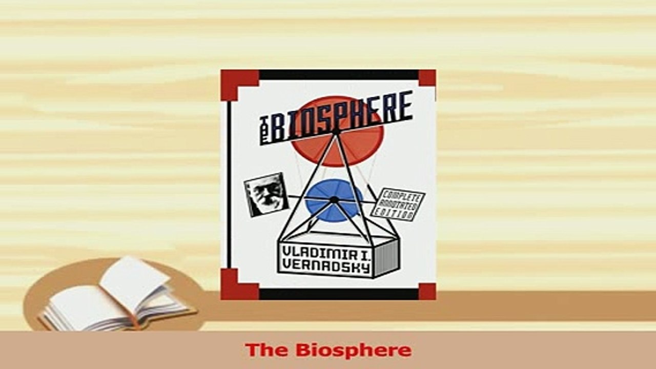 Read  The Biosphere Ebook Free