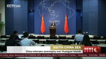 China reiterates sovereignty over Huangyan Islands