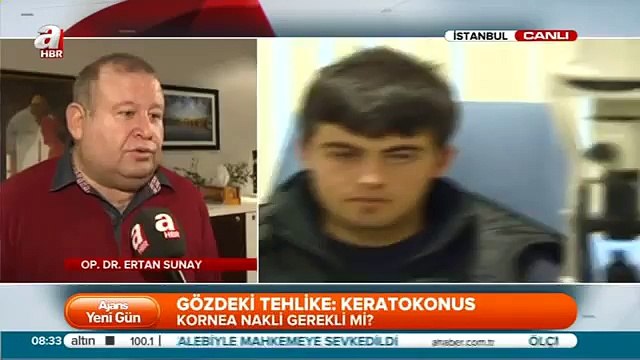 Op. Dr. Ertan Sunay – A Haber ‘Keratokonus Teşhis ve Tedavisi’