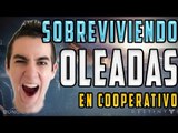 Destiny [PS4 Gameplay Modo Historia en Cooperativo] - Sobreviviendo Oleadas
