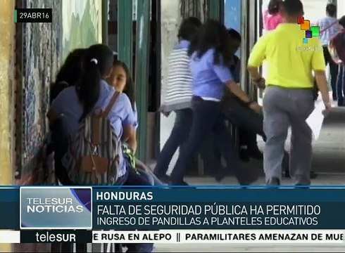 Aumenta la inseguridad en centros educativos públicos de Honduras