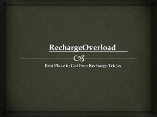 Free Recharge Apps