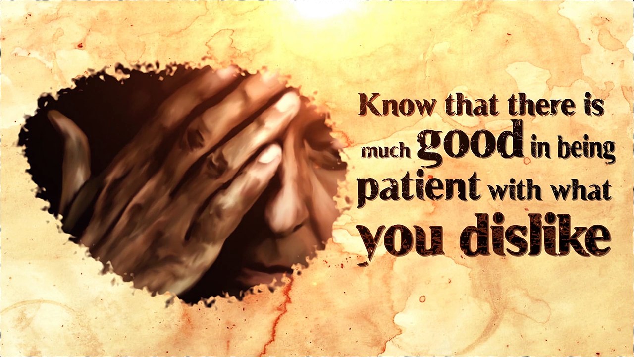 Don't Be Sad - Be Patient!