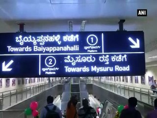 Bengaluru Metro flagged off